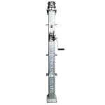 Customized Cold Dip Galvanizing 6m Telescopic Cctv Mast For Security Trailer