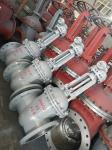 GOST rising stem metal seal cast steel gate valve