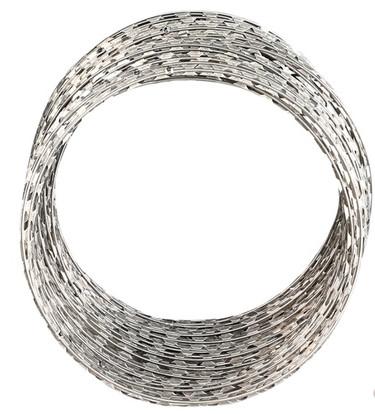 Promotional Top Quality Bto-22 450mm Galvanized Concertina Razor Barbed Wire