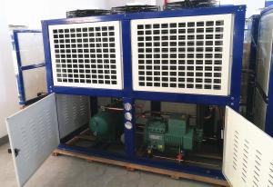 China Semi Closed Freezer Condenser Unit Anti Corrosion Galvanized Steel Casing factory