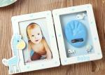 Unique Baby Clay Frame Memorable Baby Handprint Clay Kit Photo Frame
