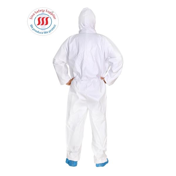4 Thread Type 5 6 Disposable Painting Coverall Anti Static Disposable Chemical
