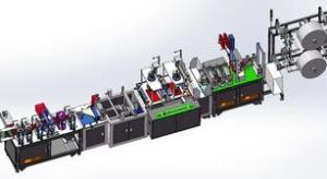 China Ultrasonic N95 Face Mask Making Machine factory