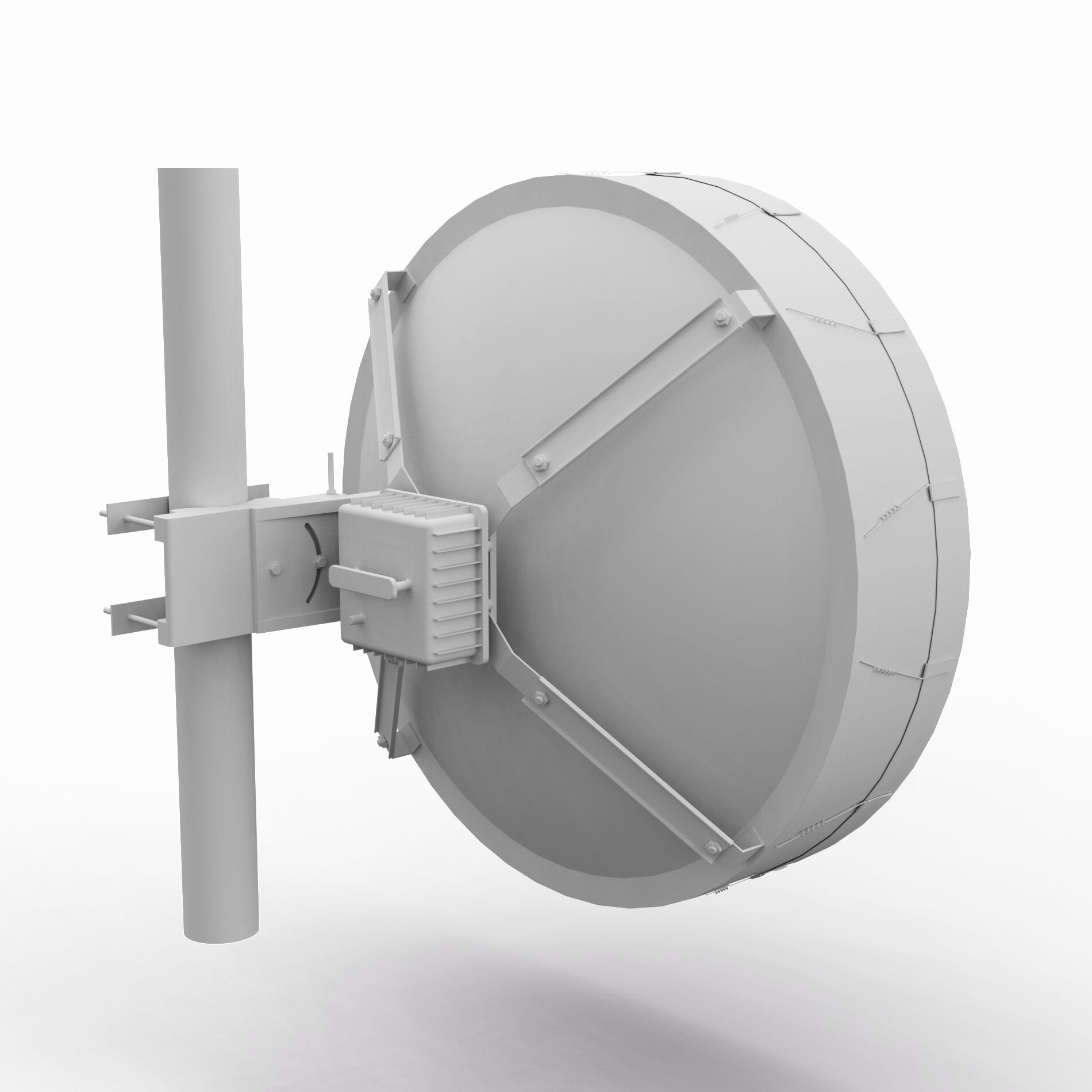 0.9 Meter / 3 Feet Standard Microwave Parabolic Antenna In Telecommunications