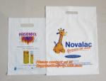 Soft loop handle 100% biodegradable plastic bags plastic bag biodegradable,