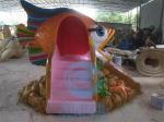 Commercial Mini Pool Slide Fiberglass Water Park Pool Slide Anti Static For