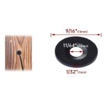 Stainless Steel Cable Railing Kit with Black Protective Cover and Metal Bonded
