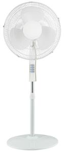 China 400mm Electric 16inch Decorative Floor Fans Metal Wire Grill Adjustable Tilt Heavy Base factory