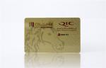 Preprinted Golden Plastic PVC Card Hot Stamp Foil Metallic Silver Printing OEM