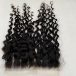 Italy Curly 5x5 HD Lace Frontal 10A Brazilian Frontal Closure Human Hair 100%
