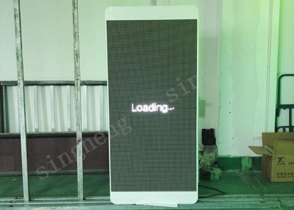 Bright Led Lamp Post Banner , Pole Advertising Board Excellent Driving
