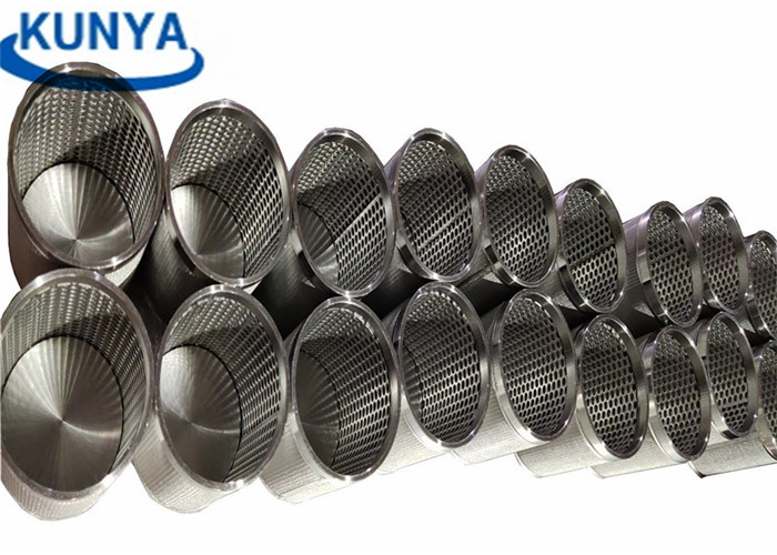 222 Cylinder Sintered Fiber Felt Metal Muffler