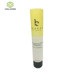 China Yellow 2 FL.OZ Empty Lotion Tubes Flip Cap For Facial Sunscreen Packaging factory
