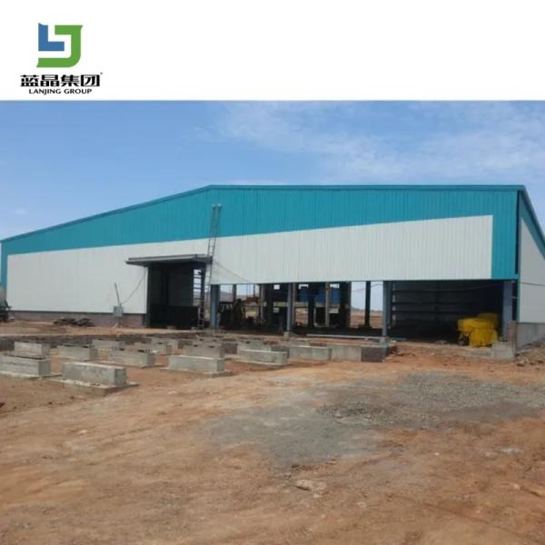 Modern Prefabricated Steel Frame Structure Warehouse Building for Industrial