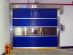 1.5mm PVC Window Industrial High Speed Door For Workshop , Galvanized Steel