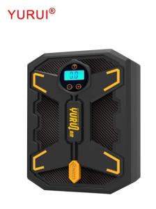 China Plastic LED Lamp DC12v Car Air Compressor Digital Gauge Tire Inflator factory