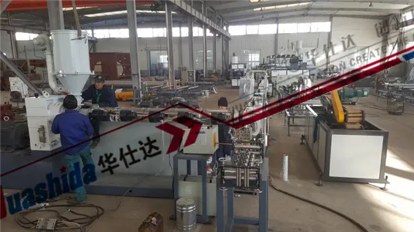 PP/HDPE Double Wall Corrugated Pipe Production Line
