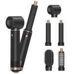 5 in 1 Black Gift Box Hair Dryer One Step Professional Negative Ion Multi