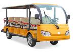 Mini Electric Tourist Bus With Four Wheels Hydraulic Braking System