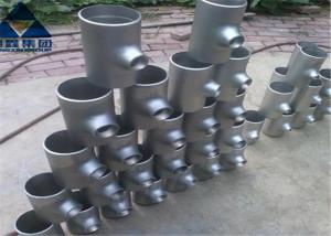 China 316L 8inch SCH40 Forged Steel Pipe Fittings Galvanized Reducing Tee Polished factory