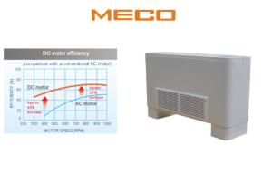 China High Capacity 4 Pipe Fan Coil Unit 1000CFM With BLDC Brushless Motor factory
