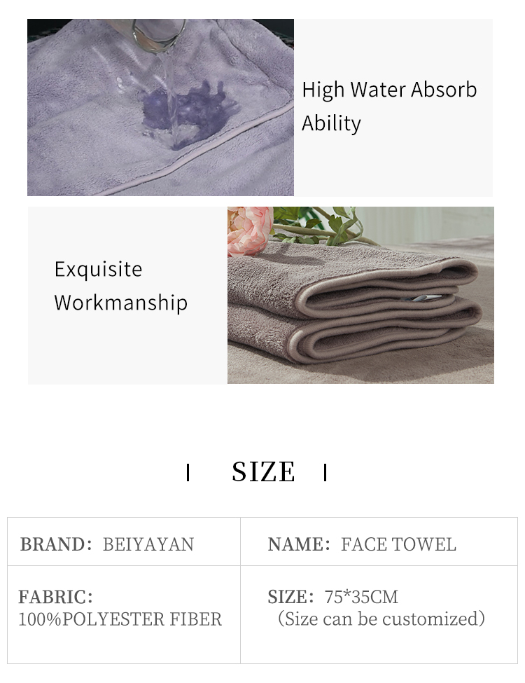 Salon Towel Hair Turban Quick Dry Hair Towel for Easy Care and Ultra Plush Microfiber