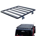 Universal Car Top Luggage Carrier Roof Rack for Jeep Wrangler Jl in Black Powder