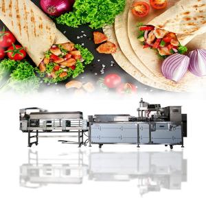China Small Size Mexican Tortilla Production Line Stainless Steel 700 Pcs Per Hour factory