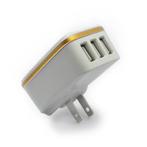 China Builtin Socket 3 Port Usb Wall Charger Universal Type Battery Supply Handy Design factory