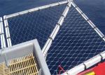 SS304 Diamond Hole Shape Woven Helideck Safety Net for delideck
