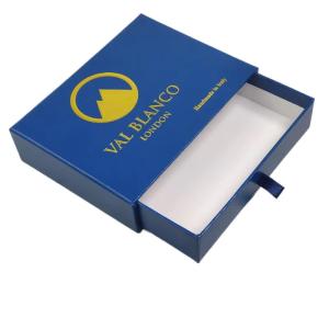 China Luxury Custom Logo Small Drawer Box Cardboard Jewelry Packaging Box Sliding Drawer Paper Box For Necklace Gift factory
