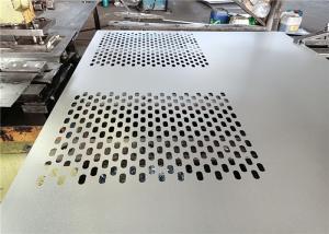 China 2mm Hole Diameter length 2m Metal Perforated Sheet For Speaker factory
