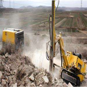 China Mining Blast Hole / Mine DTH Drilling Rig 176Kw With DC Motor factory