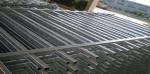 Customized Black Zinc Steel Metal Garrison Fence Panels Maintenance Free