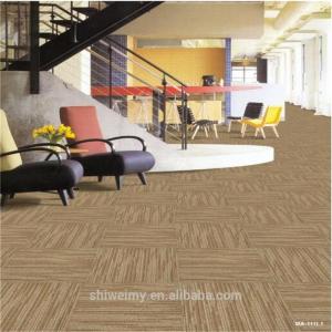 China New design 100%PP tile carpet for office factory