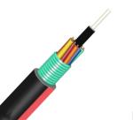 ROSH 12 Core Outdoor Armored Fiber Optic Cable GYTA For Overhead