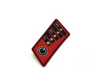 China Carbon Ink Emi Layer 12v Push Button Switch With ZIF Female Male Connector factory