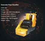 Lockable Cement Scarifier Concrete Surface Preparation Equipment Quick Change