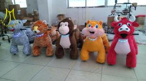 China Hansel shopping mall moving animal motorized horse toy for adults factory