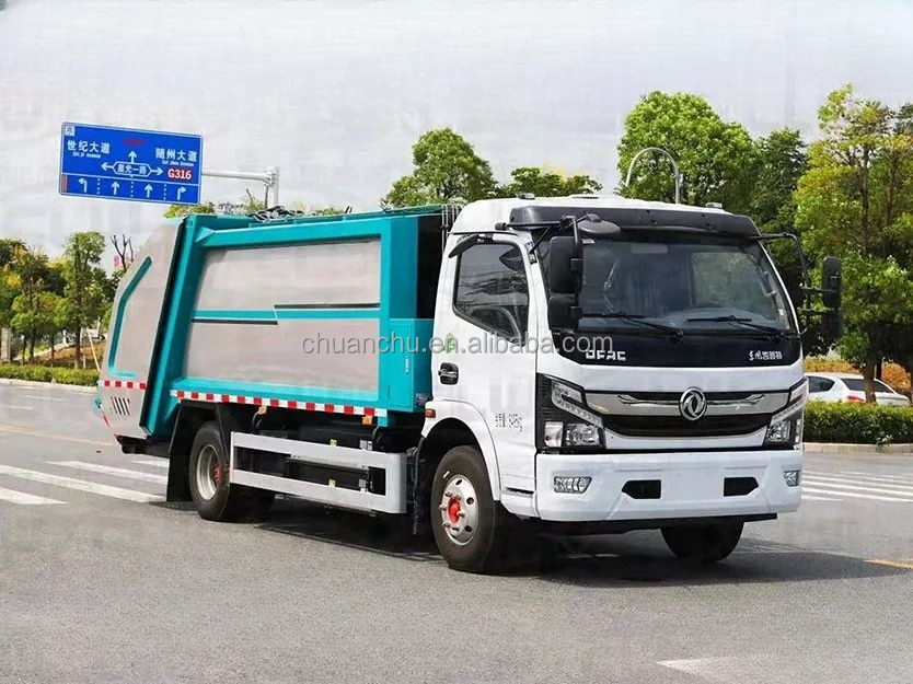 Energy Type Pure Electric Dongfeng 5080ZYSBEV A Compression Garbage Truck