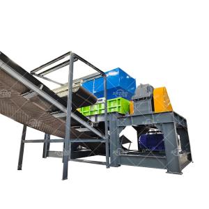 China Copper Wire Shredder 300 Kg/H-22000 Kg/H Aluminium Can Shredder factory