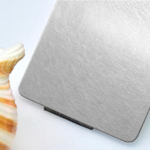 China 201 304 316 430 Grade 1.2mm 4x8 4x10 Sheet Anti-Fingerprint Vibration Finish Stainless Steel factory