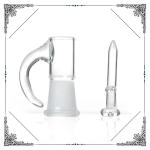 7 Inch Mini Glass Smoking oil Bong Six Arms Perc Welded With The Bottom 14mm