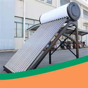 China Non pressure 200L evacuated tube solar water heater for Argentina factory