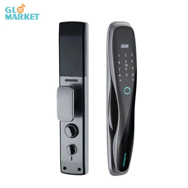 China Security Biometric Fingerprint Intelligent Door Lock Fully Automatic Smart factory