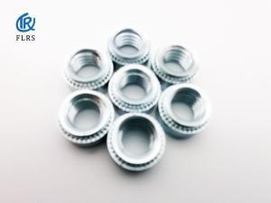 China Galvanized PE Standard Carbon Steel Round Shape Self-clinching Nut For Chassis Cabinets Sheet Metal Industry factory