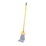 Heavy Duty Looped End Wet 30x18.5cm Microfiber String Mop Industrial Jaw Clamp