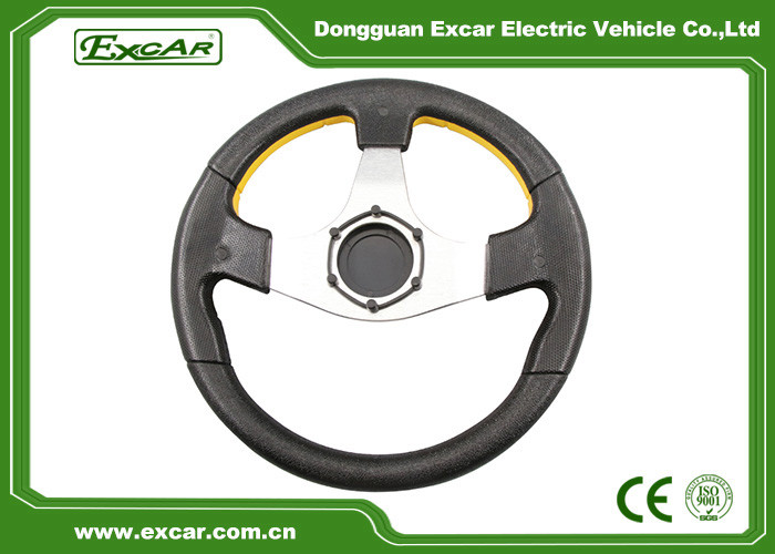 PVC 13 Inch Golf Cart Steering Wheel Fits For EZGO Club Car And Yamaha