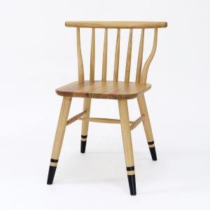 China Natural Walnut Vintage Wooden Classic Customized Solid Wooden Dining Chair for Restaurant W41.5*D48*H76CM factory
