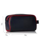 Waterproof Men PU Leather Travel Shaving Kit Bag